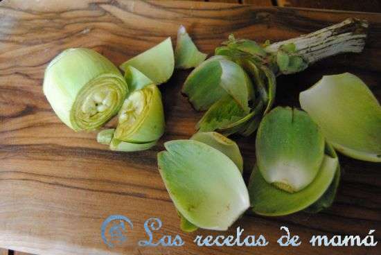 Las alcachofas de casa