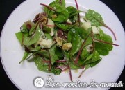 Ensalada de acelgas rojas