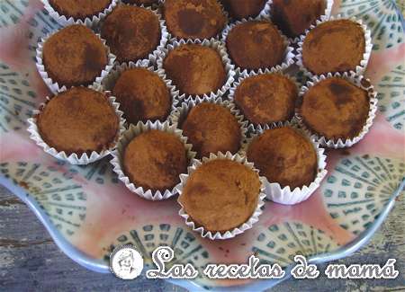 Trufas de Mascarpone y Naranja