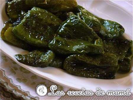Pimientos verdes fritos