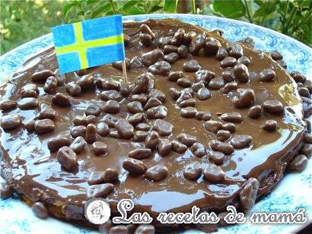 Tarta sueca de almendras y Daim