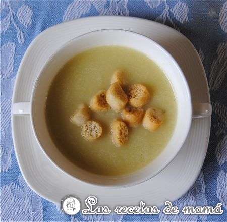 Crema de verduras ligera