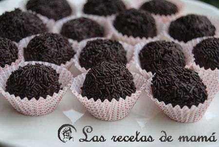 Trufas al ron