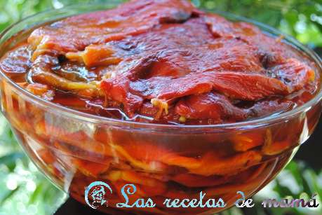 Pimientos asados