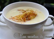 Crema de puerros