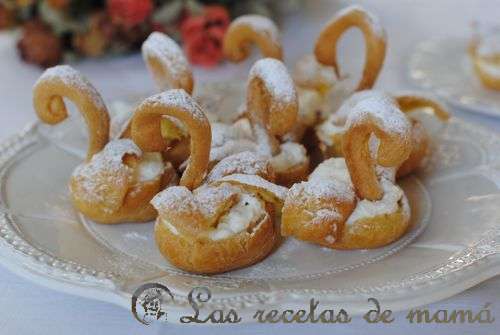 Cisnes de nata
