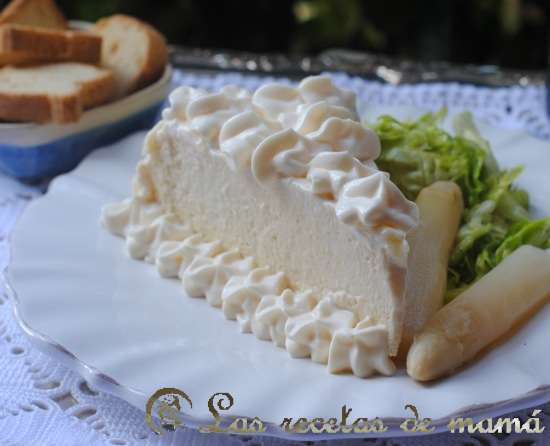 Mousse de espárragos
