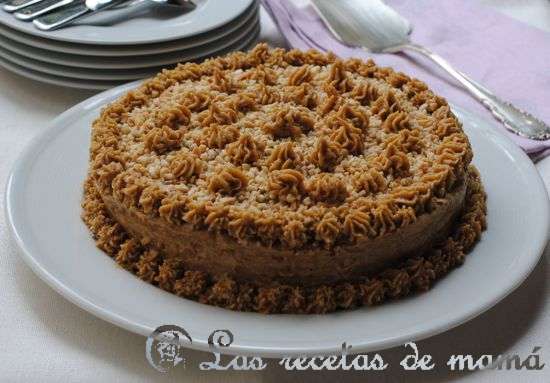 tarta de moka sin gluten