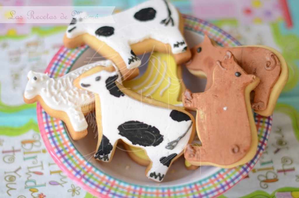 galletas decoradas sin lactosa