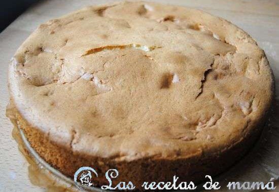 Bizcocho integral de naranja y queso Quark