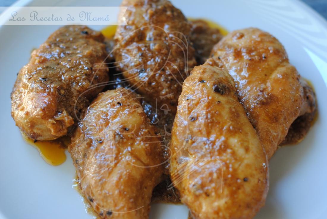 Pollo al ajillo / pollo de Marita