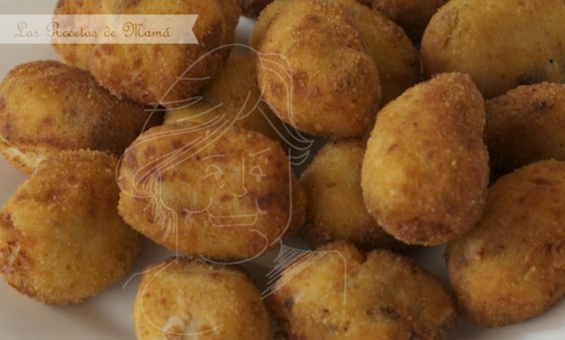 Croquetas de queso azul