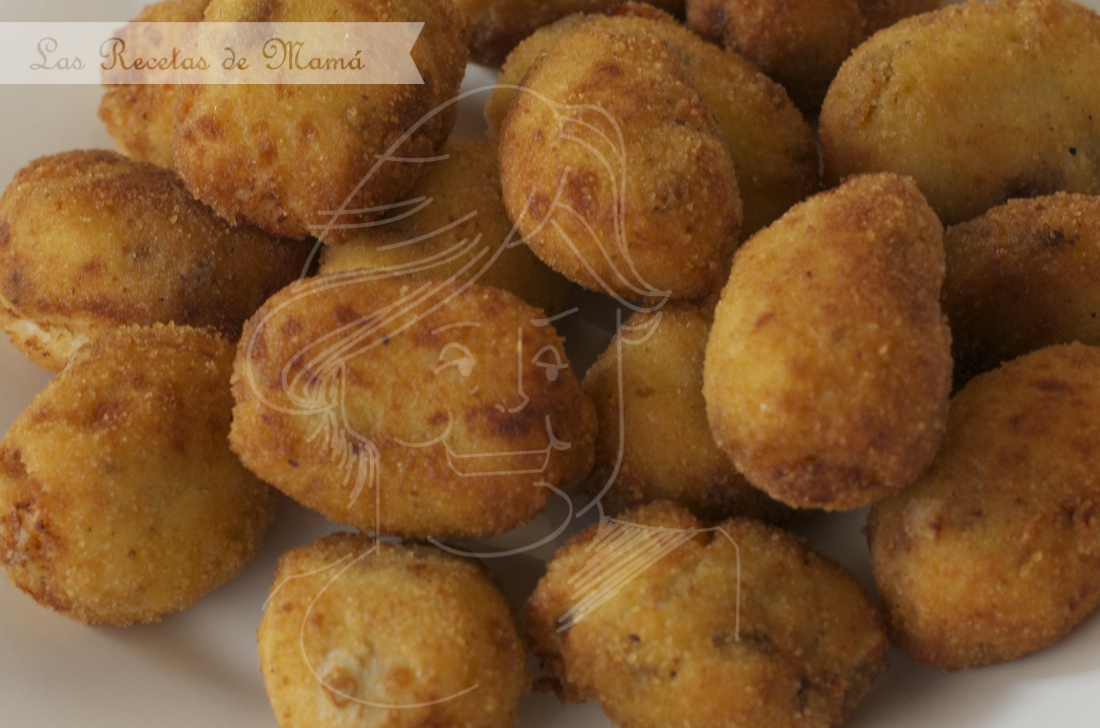 Croquetas de queso azul