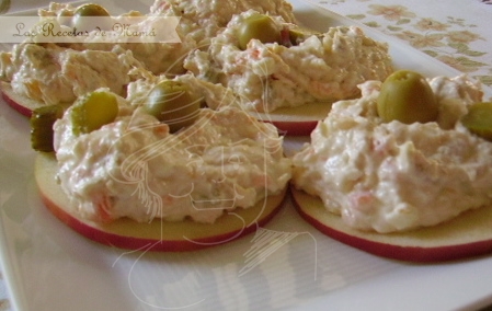 Ensaladilla de manzana