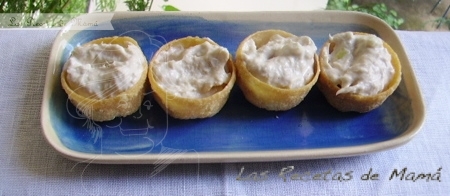 Paté de Atún en Tartaletas y Brazo de Gitano