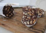 Salchichón de chocolate