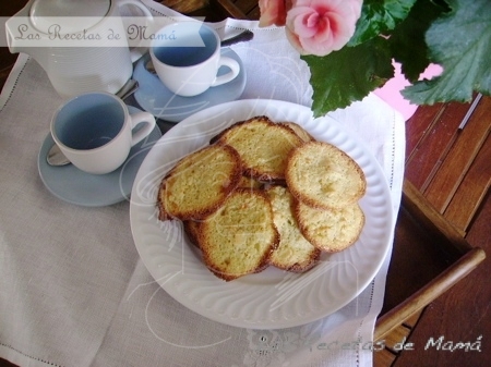 Tejas de almendra y naranja