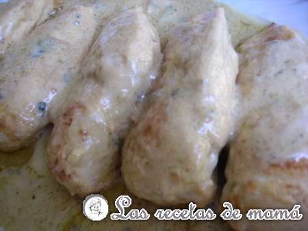 Pechugas de Pollo al Gorgonzola