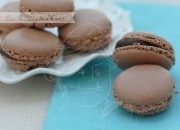 Macarons de chocolate