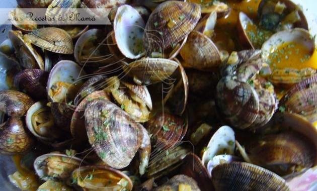 Almejas a la marinera
