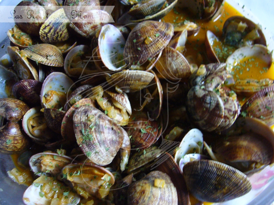 Almejas a la marinera