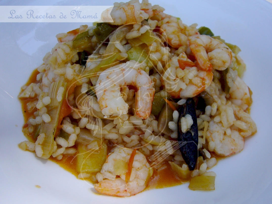 Arroz marinero “de señorito”