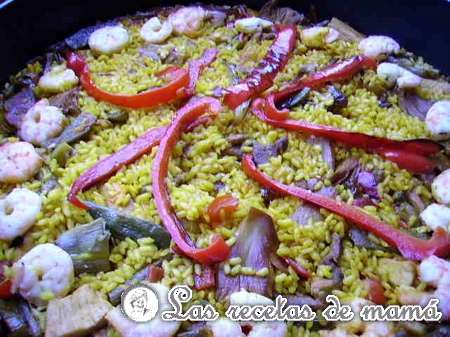 Paella mixta