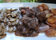 Boeuf Bourguignon – Ternera en vino tinto con champiñones