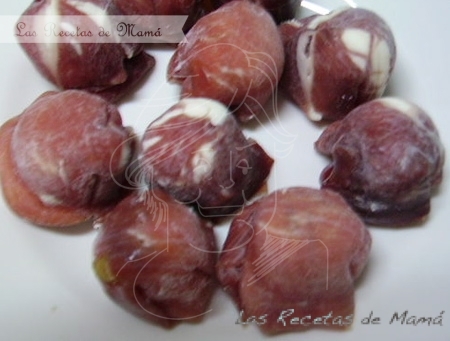 Bombones de jamón