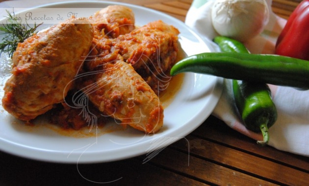 Pollo al Chilindrón