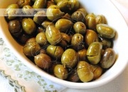 Aceitunas partidas