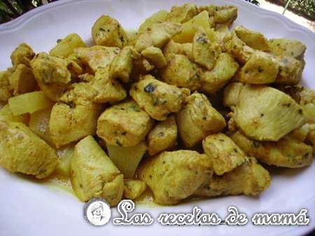 Pinchitos con piña