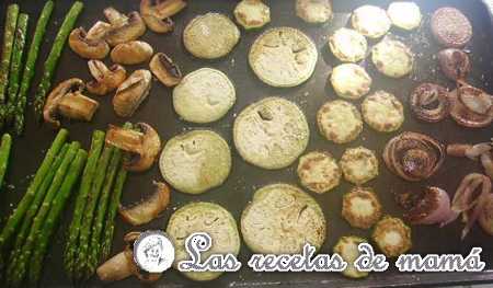 Parrillada de verduras
