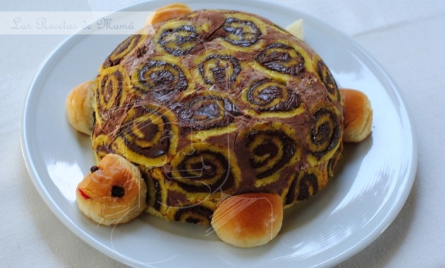 Tortuga de chocolate