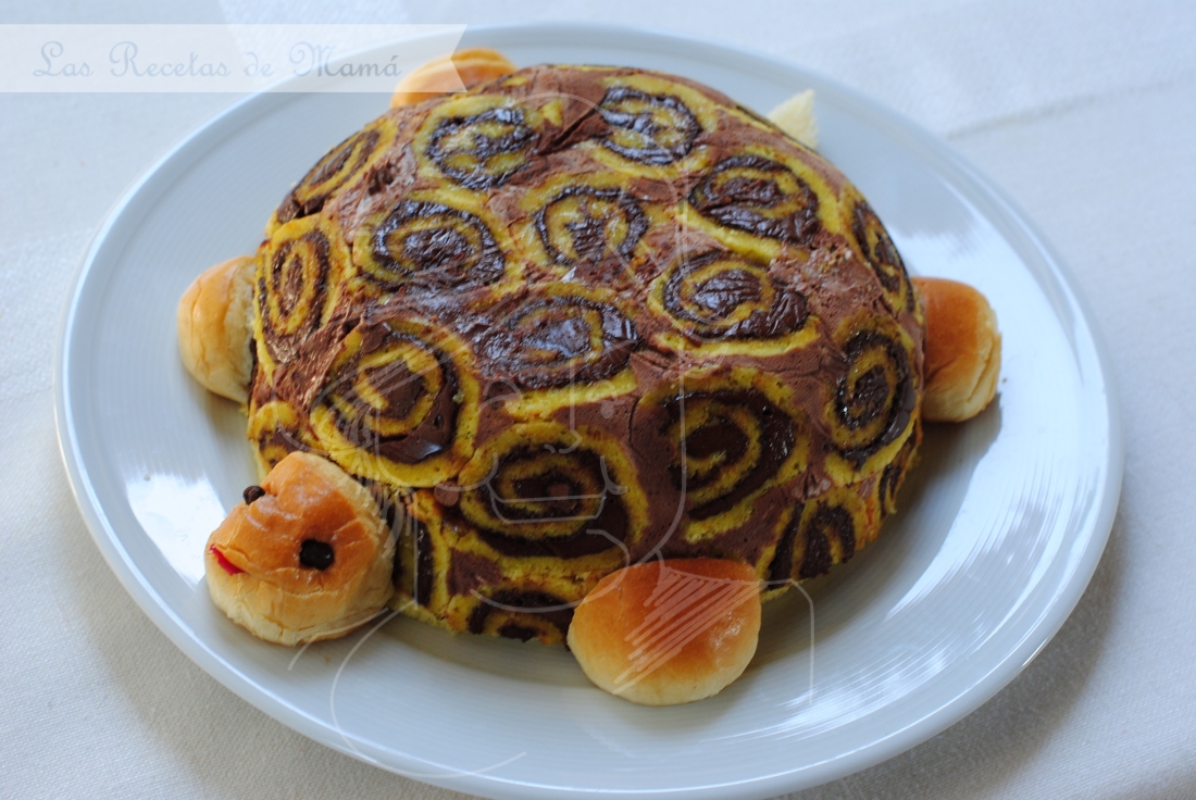 Tortuga de chocolate