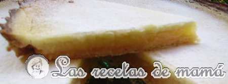 Tarta de lima y limón