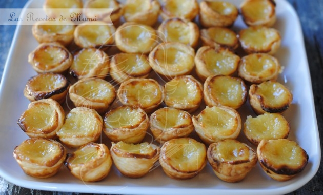 Pastelitos de nata