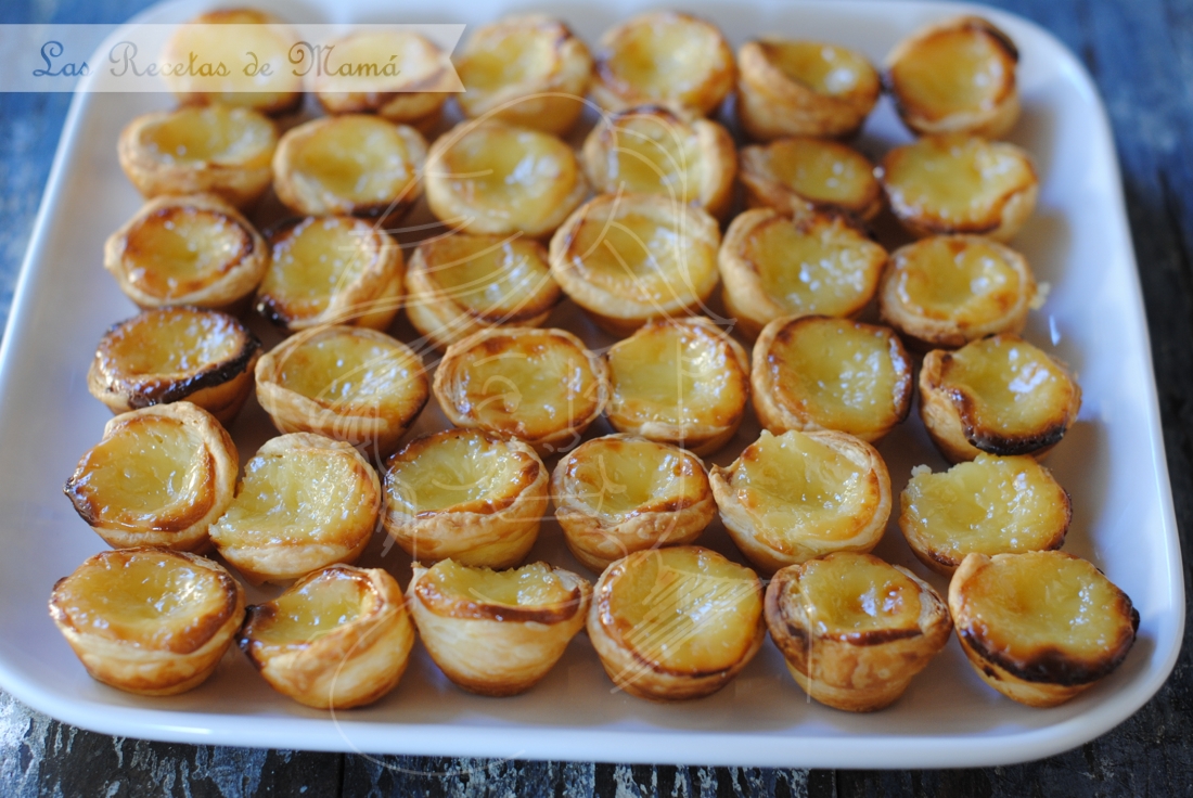Pastelitos de nata
