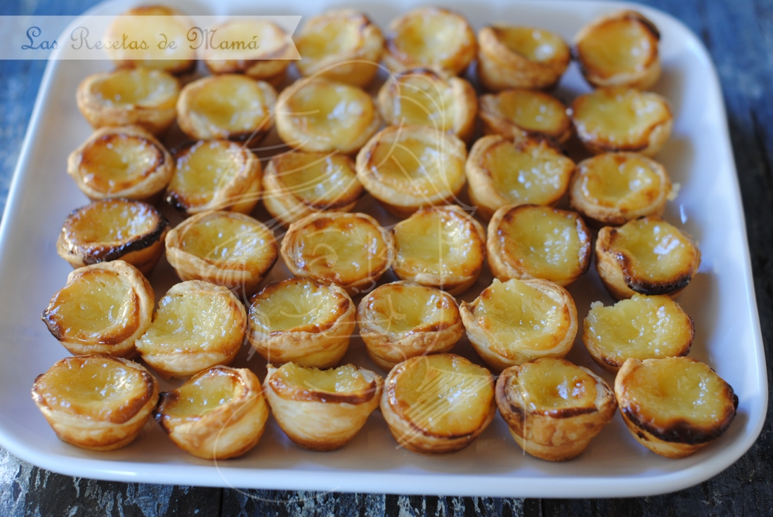 Pastelitos de nata | Las Recetas de Mamá