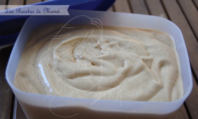 Helado de turrón