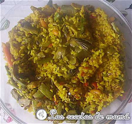 Arroz vegetariano