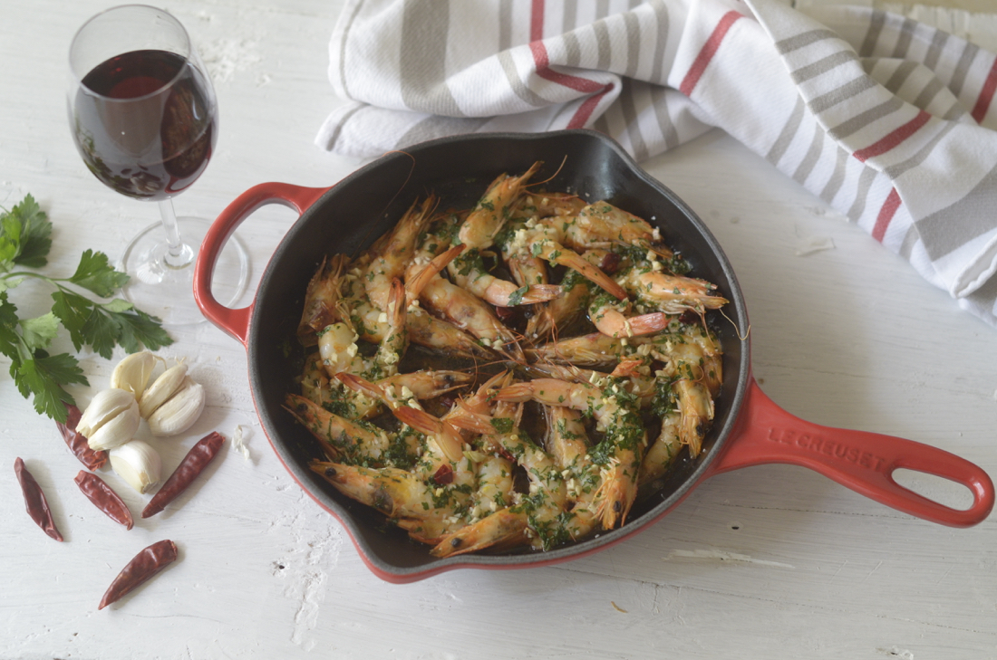 Langostinos al horno