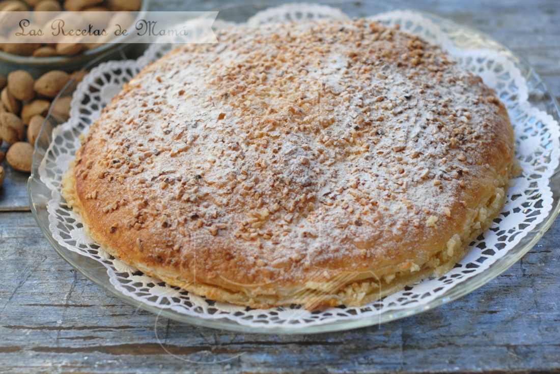 Empanada dulce de almendras