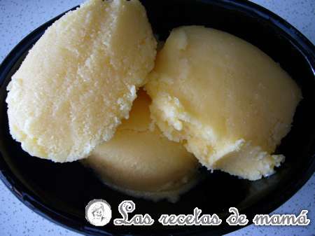 Helado de mango