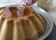 flan de turrón