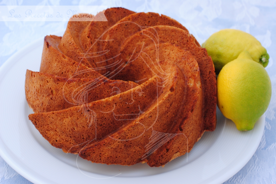 Bizcocho casero de limón
