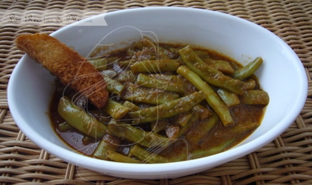 Judías verdes esparragadas