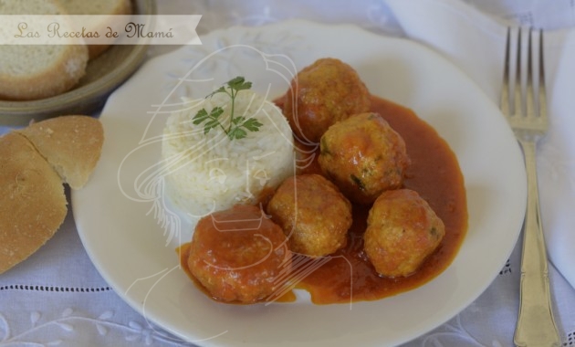 Albóndigas con tomate