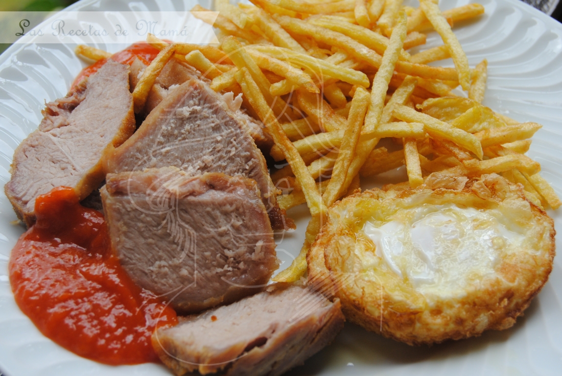 Lomo en manteca