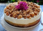 Tarta crujiente de manzana